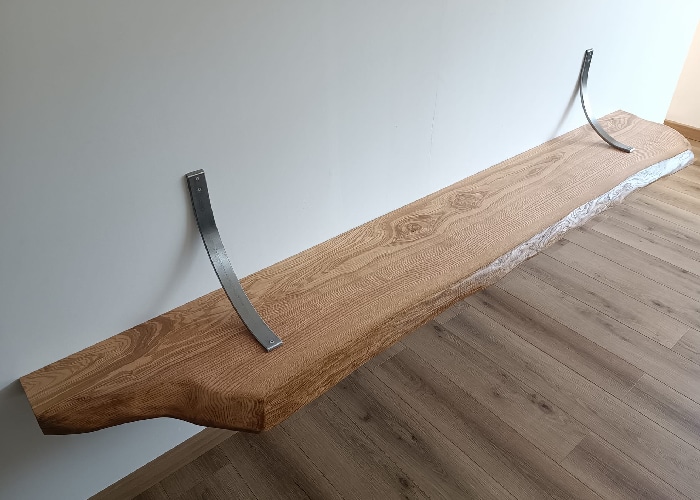 Table, tablette et console – metal bois verre